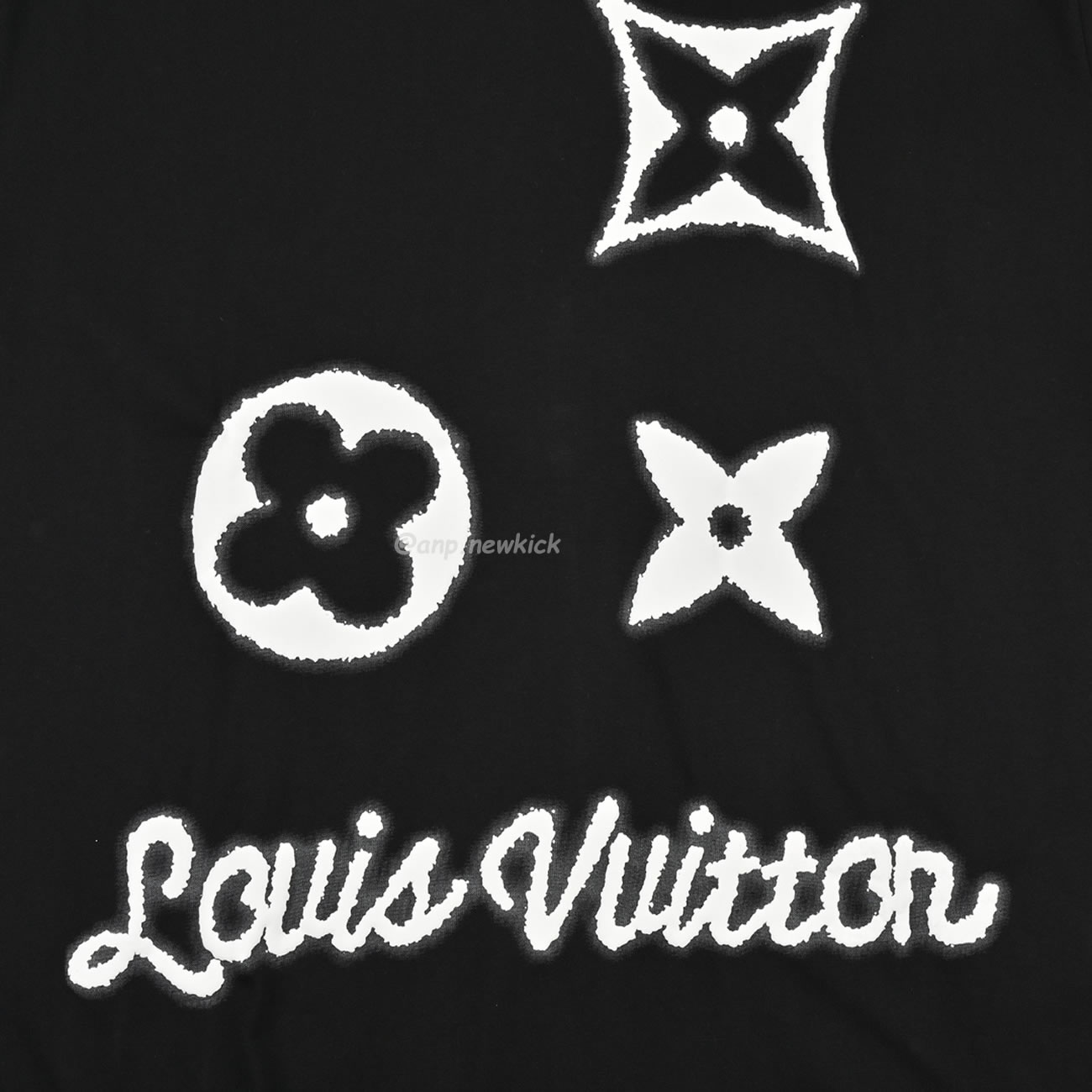 Louis Vuitton 24ss 3d Foam Printed Short Sleeves T Shirt (5) - www.newkick.vip